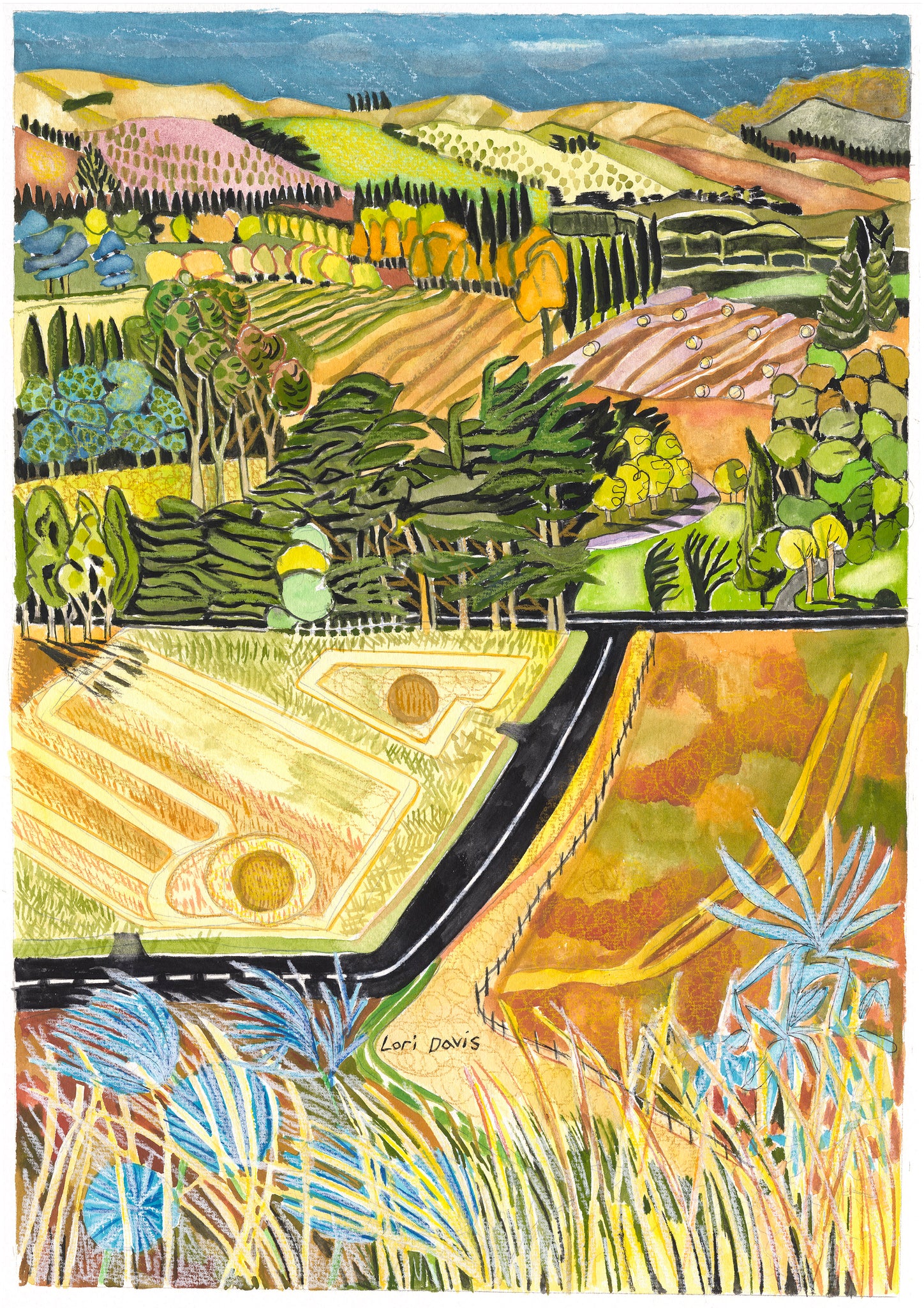 Wairarapa Summer Time (original painting – one off sale)